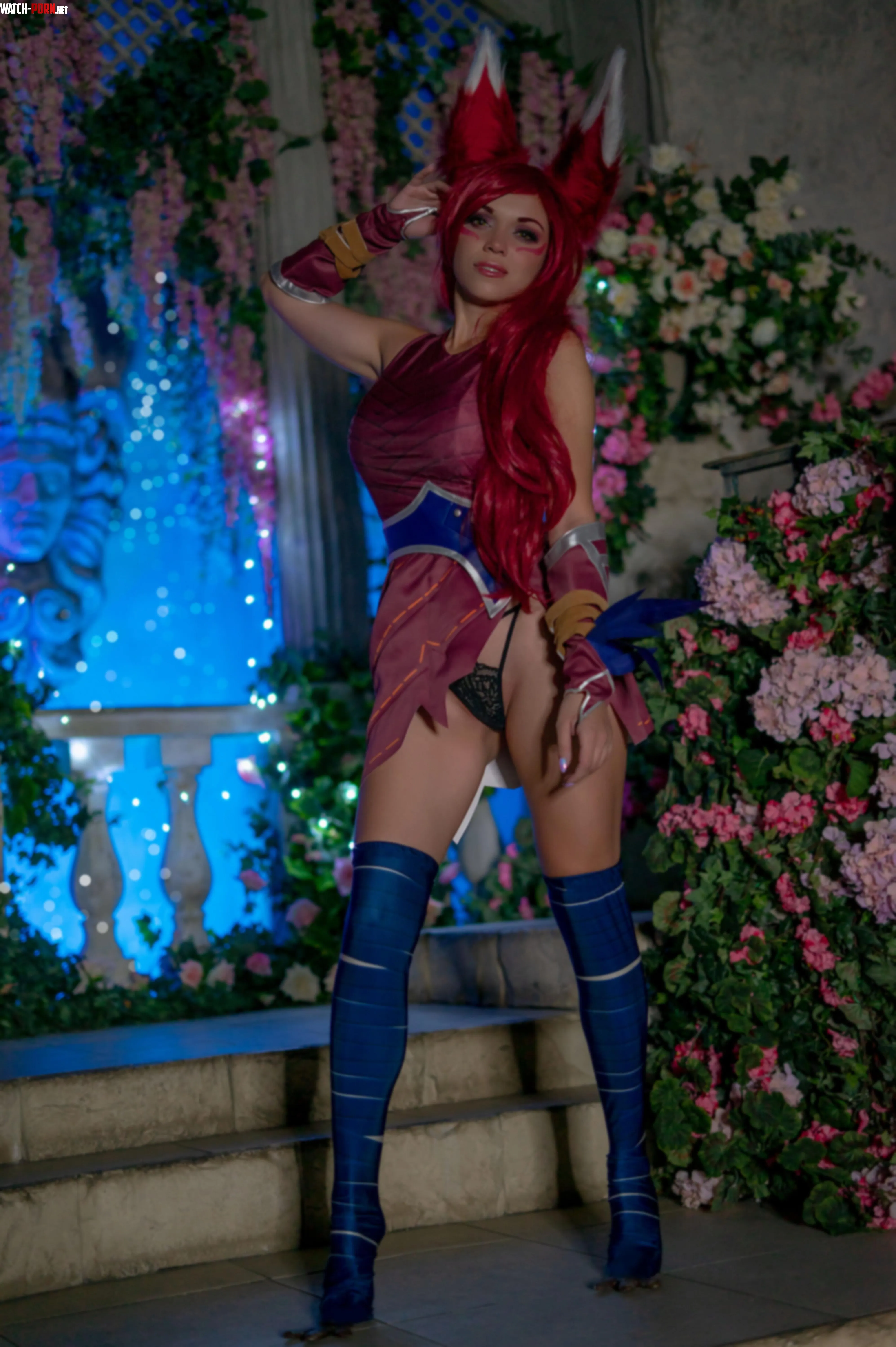 Xayah by Octokuro by iam_ocotkuro