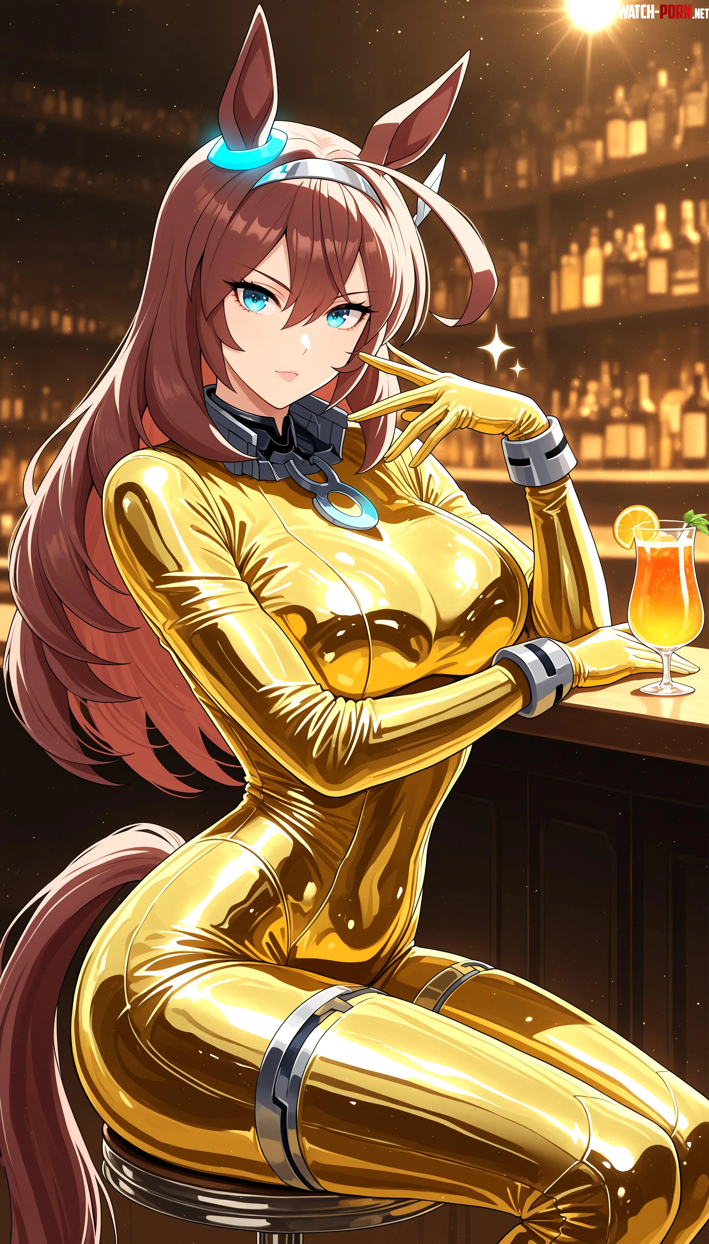 Gold Bourbon [Uma Musume] by WoolsonDaSheep