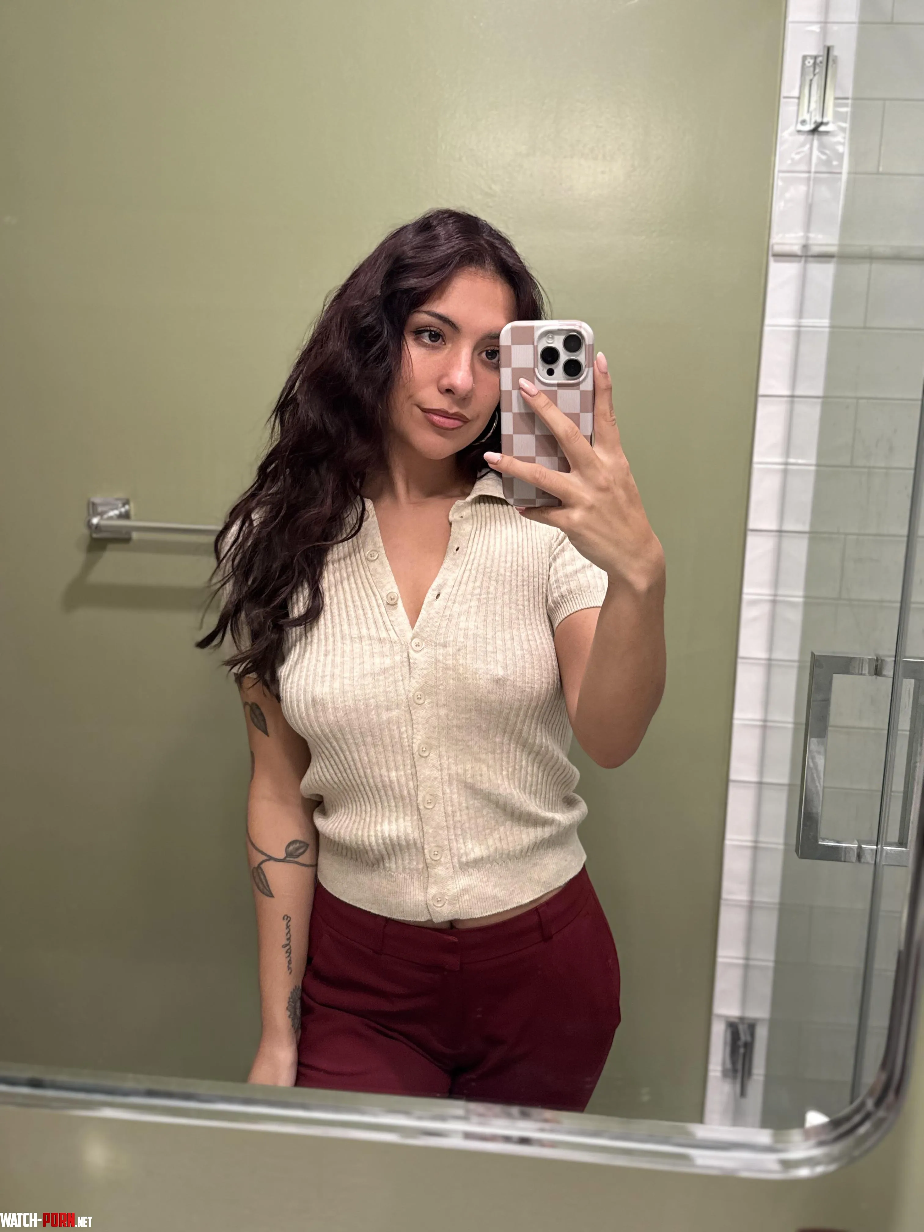 This shirt was made to wear without a bra by Sunlover67