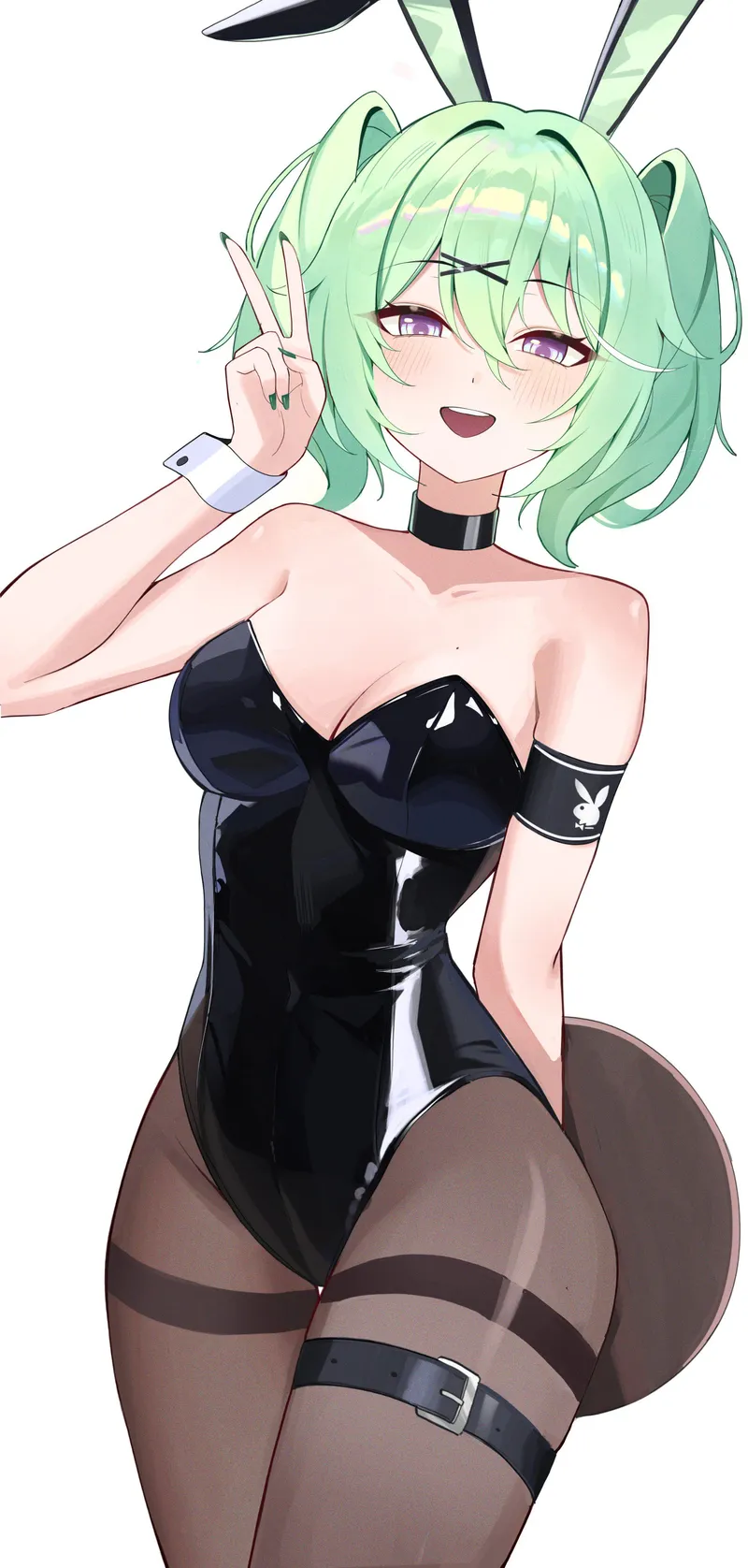 Thumbnail Waitress Bunny Yuzuha Serves Up Style in animebodysuits