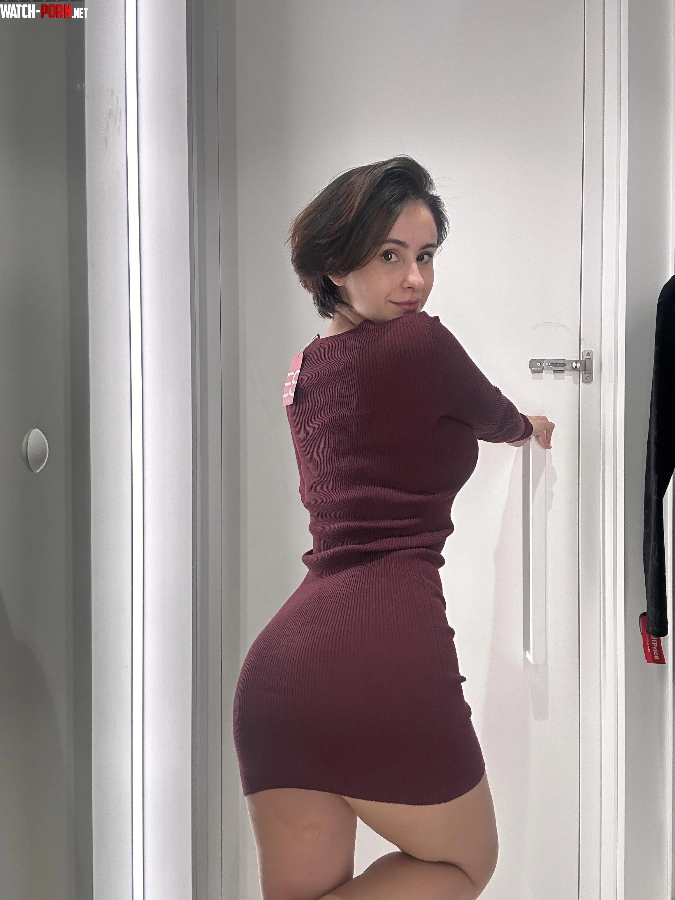 Its hard to resist what lies beneath this tight dress by Ronckelsharod