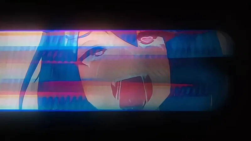 Thumbnail Dive into Passion: Blue Hair, Saliva, Panting in HentaiSource