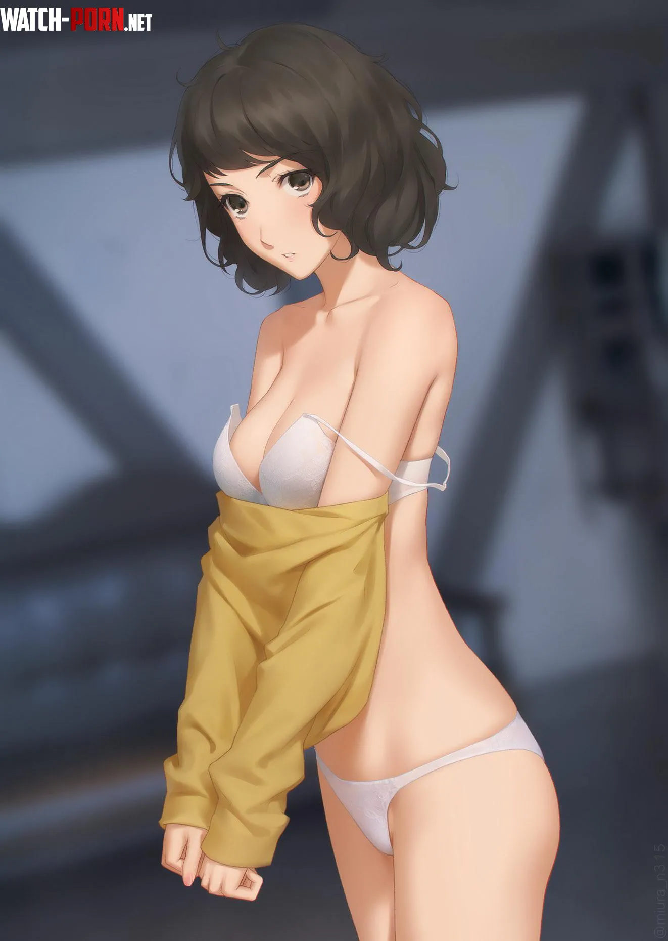 Kawakami undresses (miura-n315) by SpitefulCrow1701
