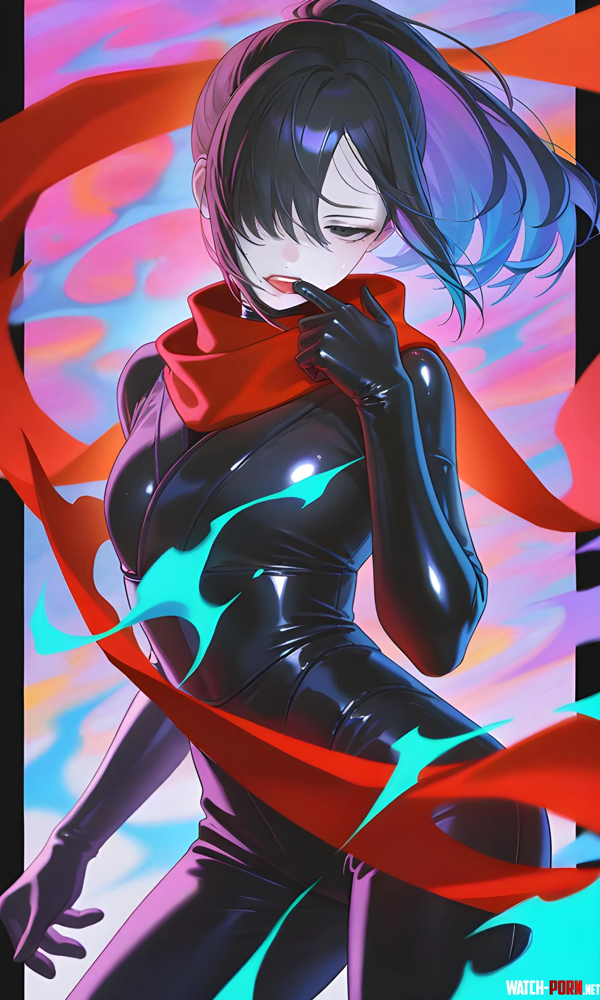 Latex Kunoichi by WoolsonDaSheep