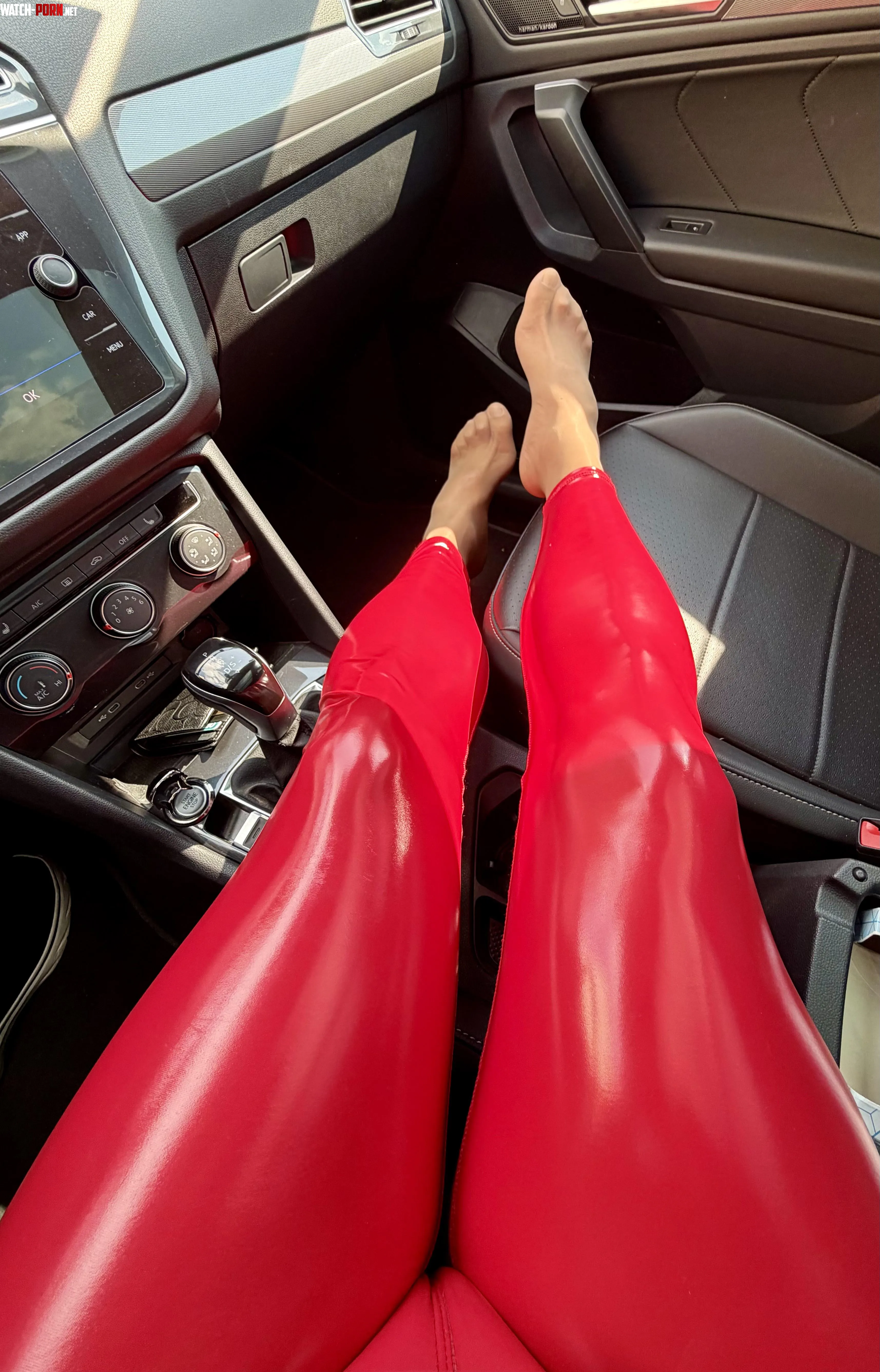 In my new car by footysh