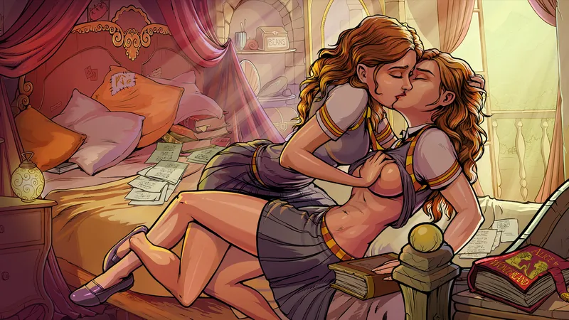 Thumbnail Two Innocent Witches: A Horny Hermione Tale by SweetheartCharm7