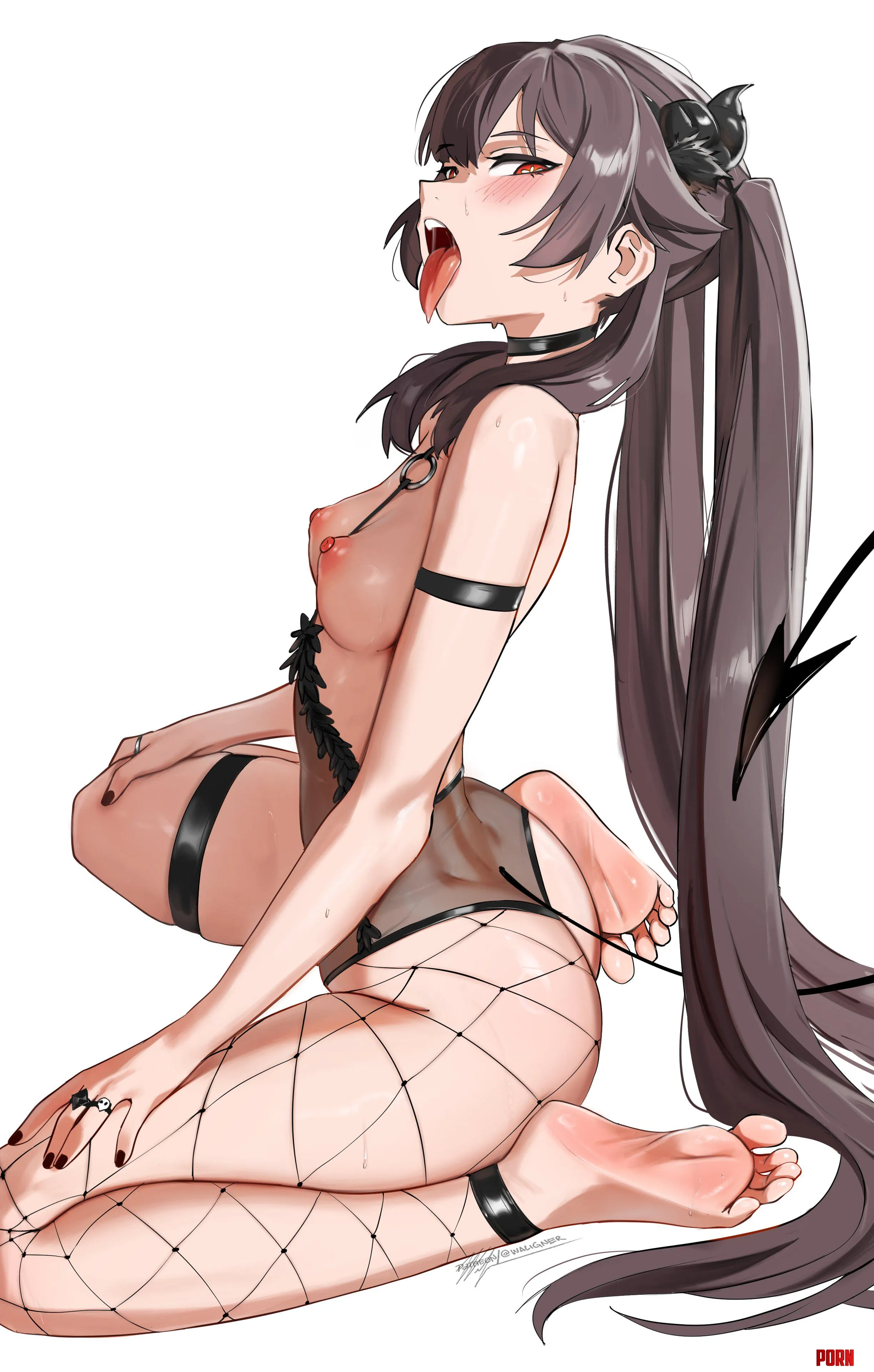 Sexy Succubus (WalignerNSFW) [Genshin Impact] by destinyherowolf