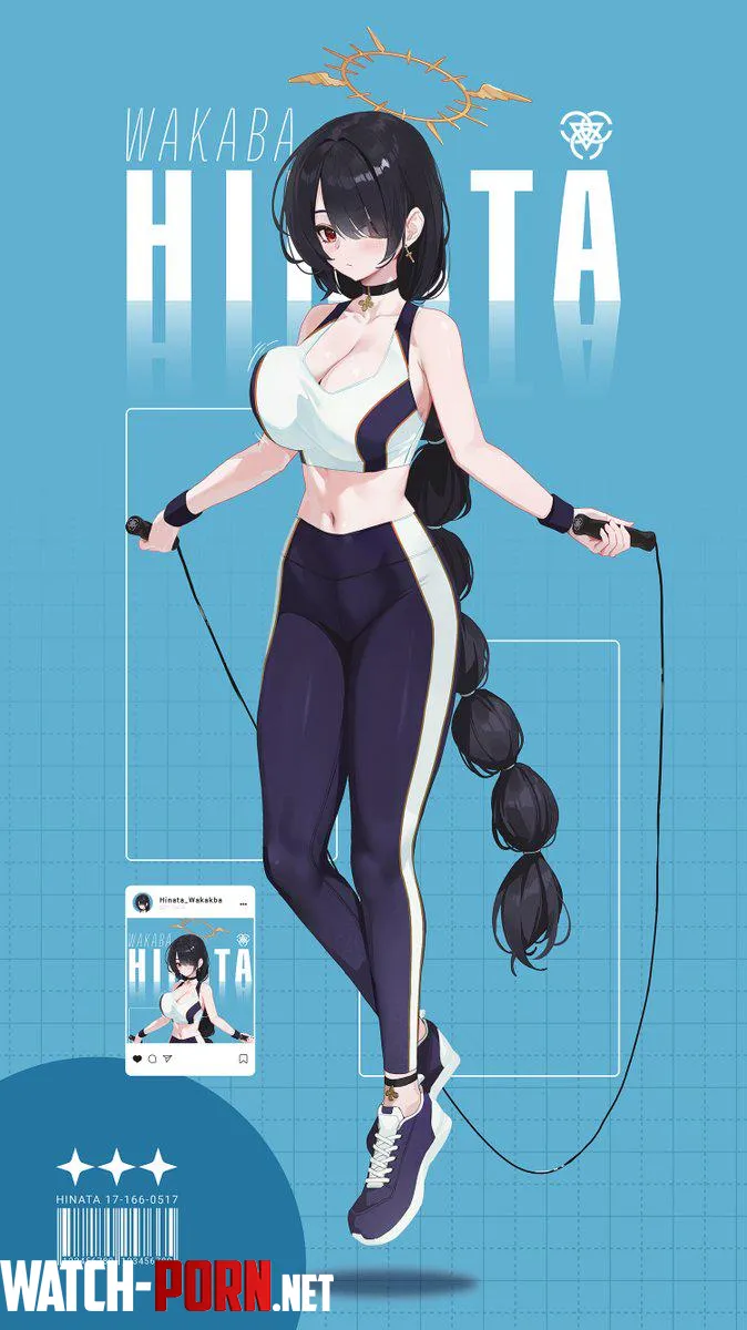 Hinata Wakaba [Blue Archive] by WoolsonDaSheep