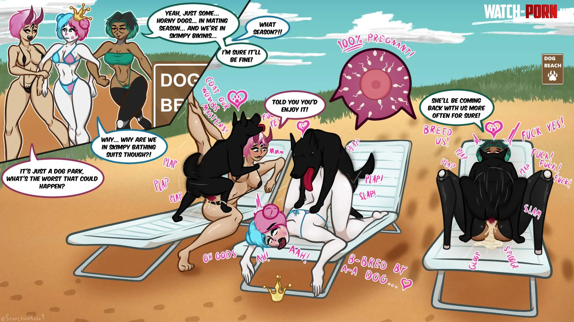 Introducing a new friend to their favorite activity (ScorchedRose9) by Electronic_Rent122