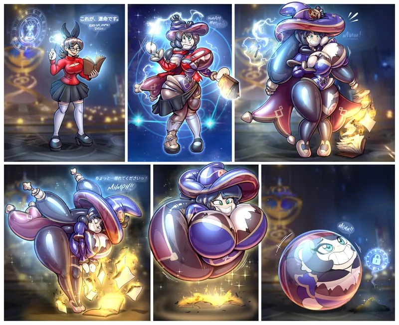 Thumbnail Spellbinding Transformation: A Redflare500 Tale