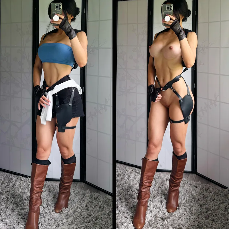 Thumbnail PeachyAznGirly's Jill Valentine Cosplay from Resident Evil 3 in Rule34 World