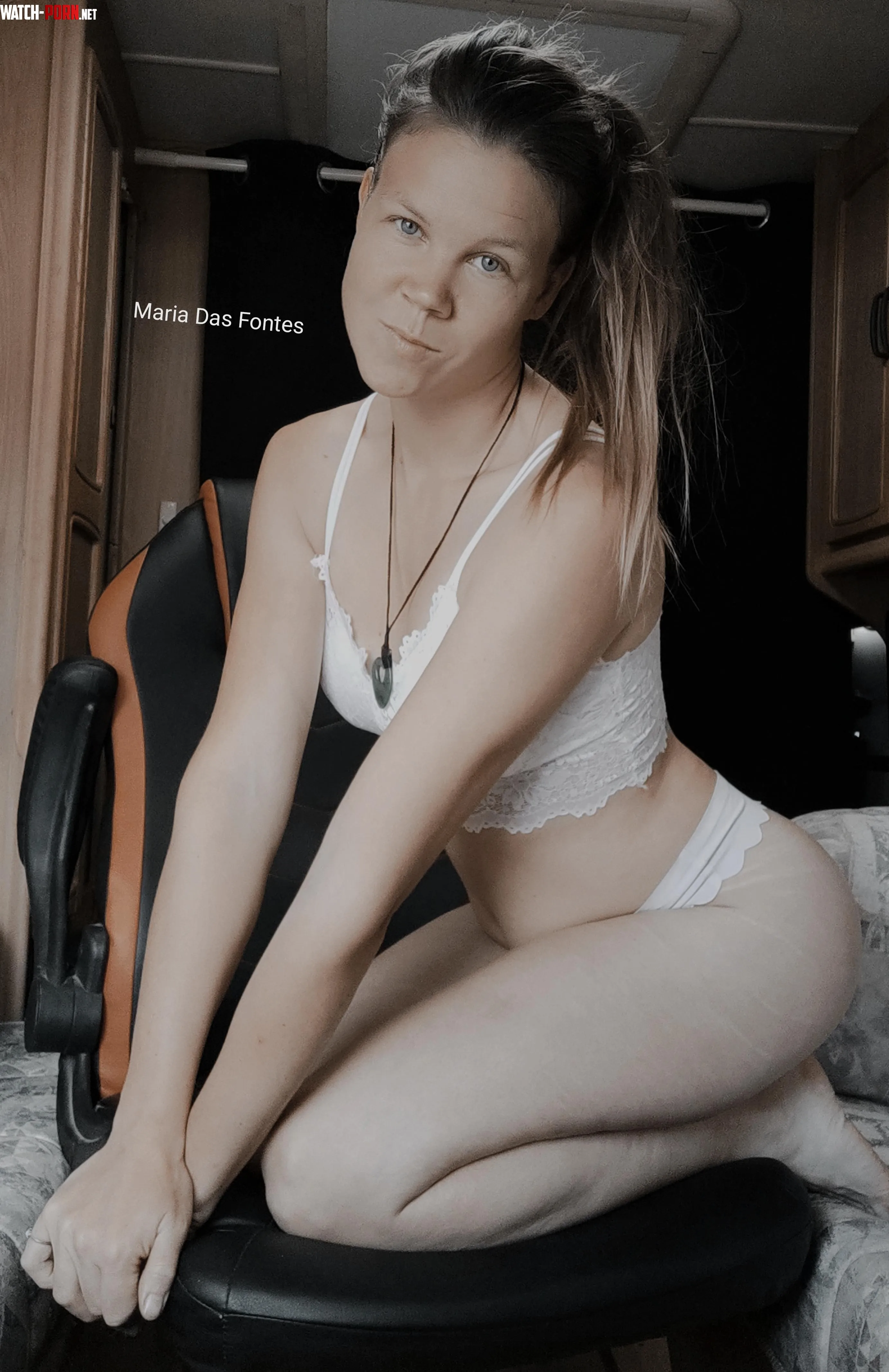 Messy ponytail still ok for you?  I like it a little rough around the edges. by MariaDasFontes