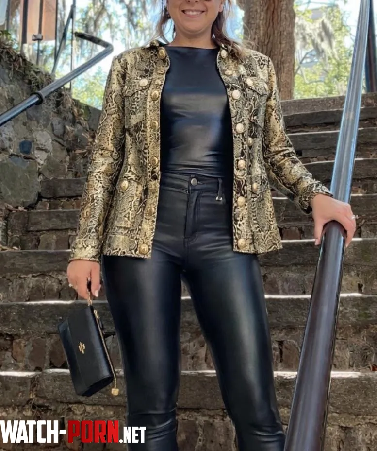 Full leather Saturday night fit. by Due_Art_6803