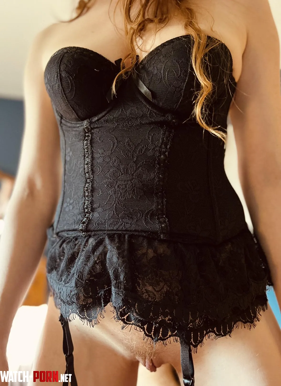 Ready position. :-) by gingerlynude