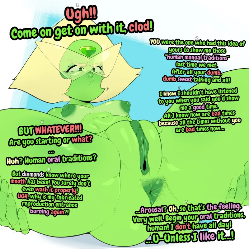 Thumbnail Seductive Encounter with Peridot in 'The Story of Your Conception' | Hentaicaptions