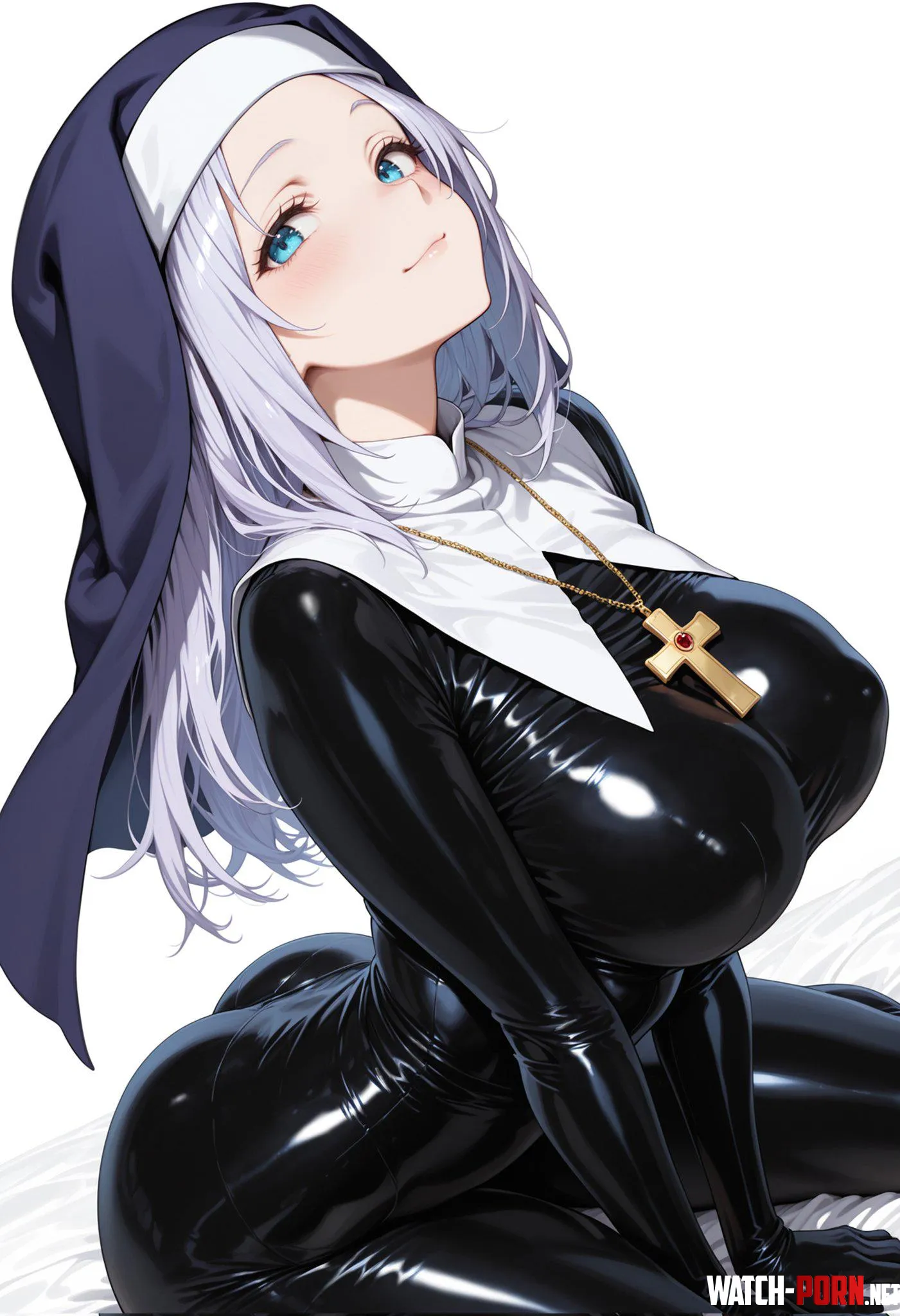 Bodysuit Nun by WoolsonDaSheep