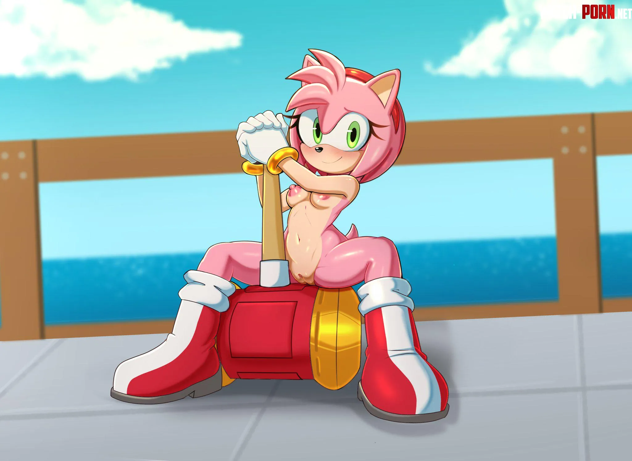 Artist [1lastshadow1] Amy Rose (F) | Amy's ready and waiting for you UwU by Minochu96