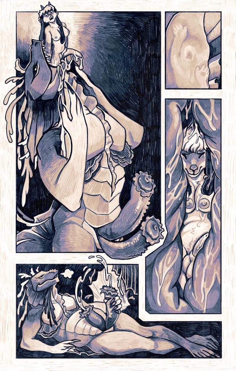 Thumbnail DoggerDagger Presents: Opening Commissions with Exciting Comic Art (Vore)