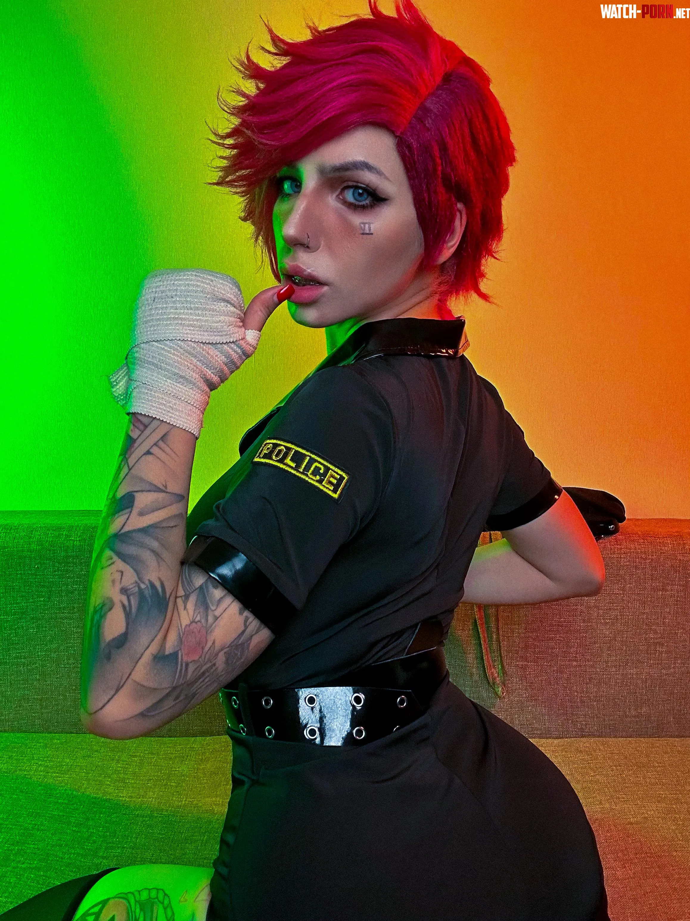 Vi from Arcane by Murmion by Wiggly_Pizza_