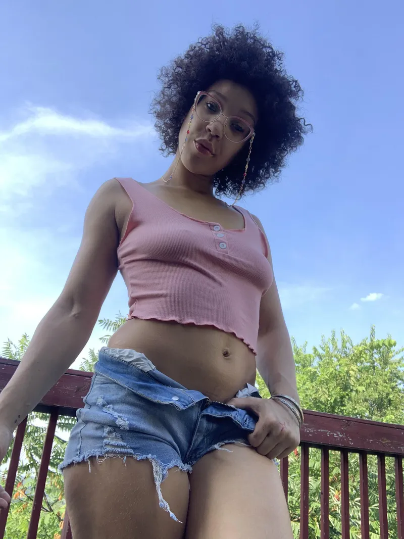 Thumbnail Soft Look, Strong Presence: A Brunette's Allure by delphiraexo