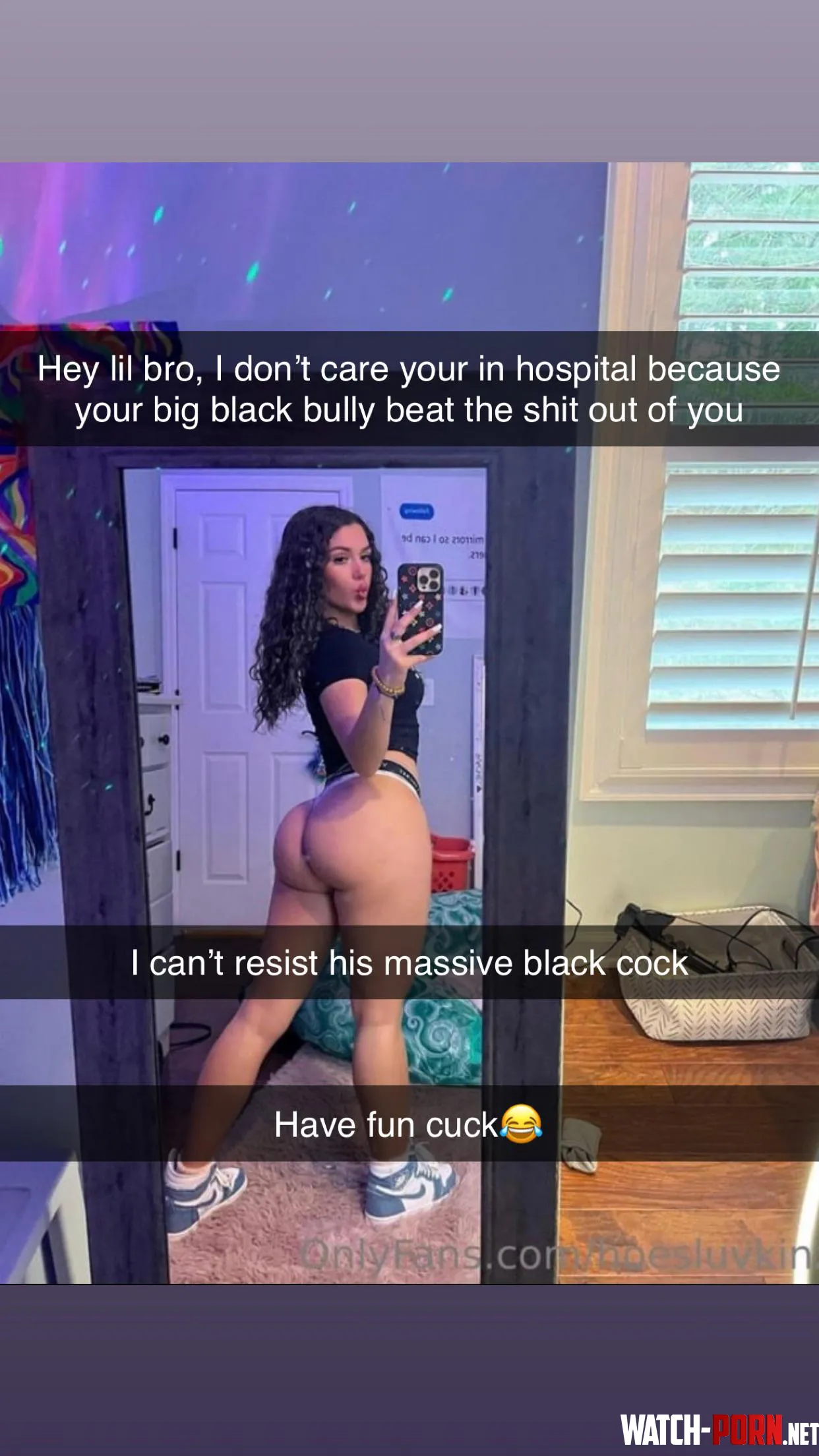 Your sisters going to see your bully by Specialist-Step-6176