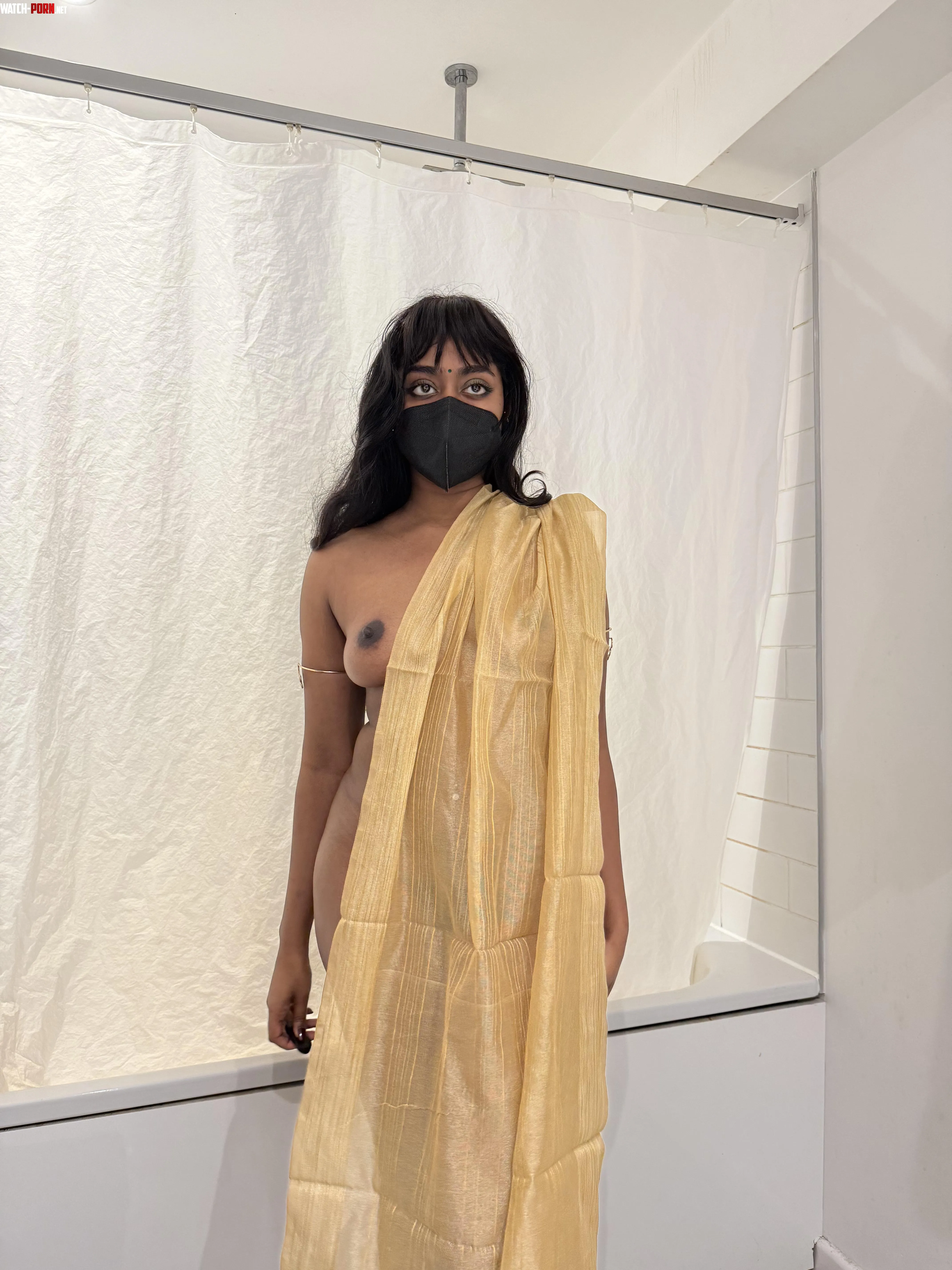 Wearing nothing else (f) by CreamyBrownGirl