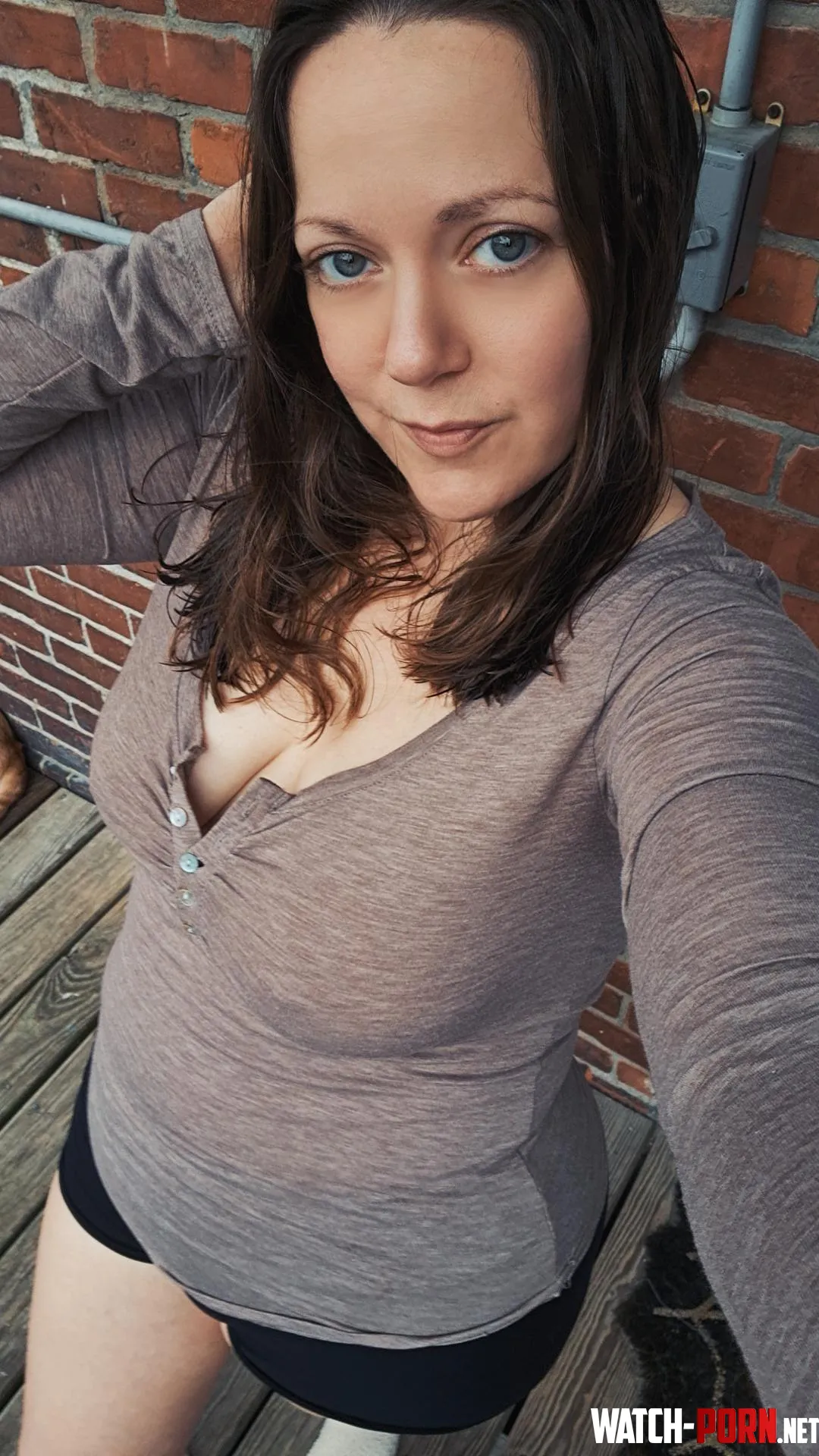 No pokies, slight cleavage but still sexy as hell for your braless titty Tuesday... by carolina_dreaming25