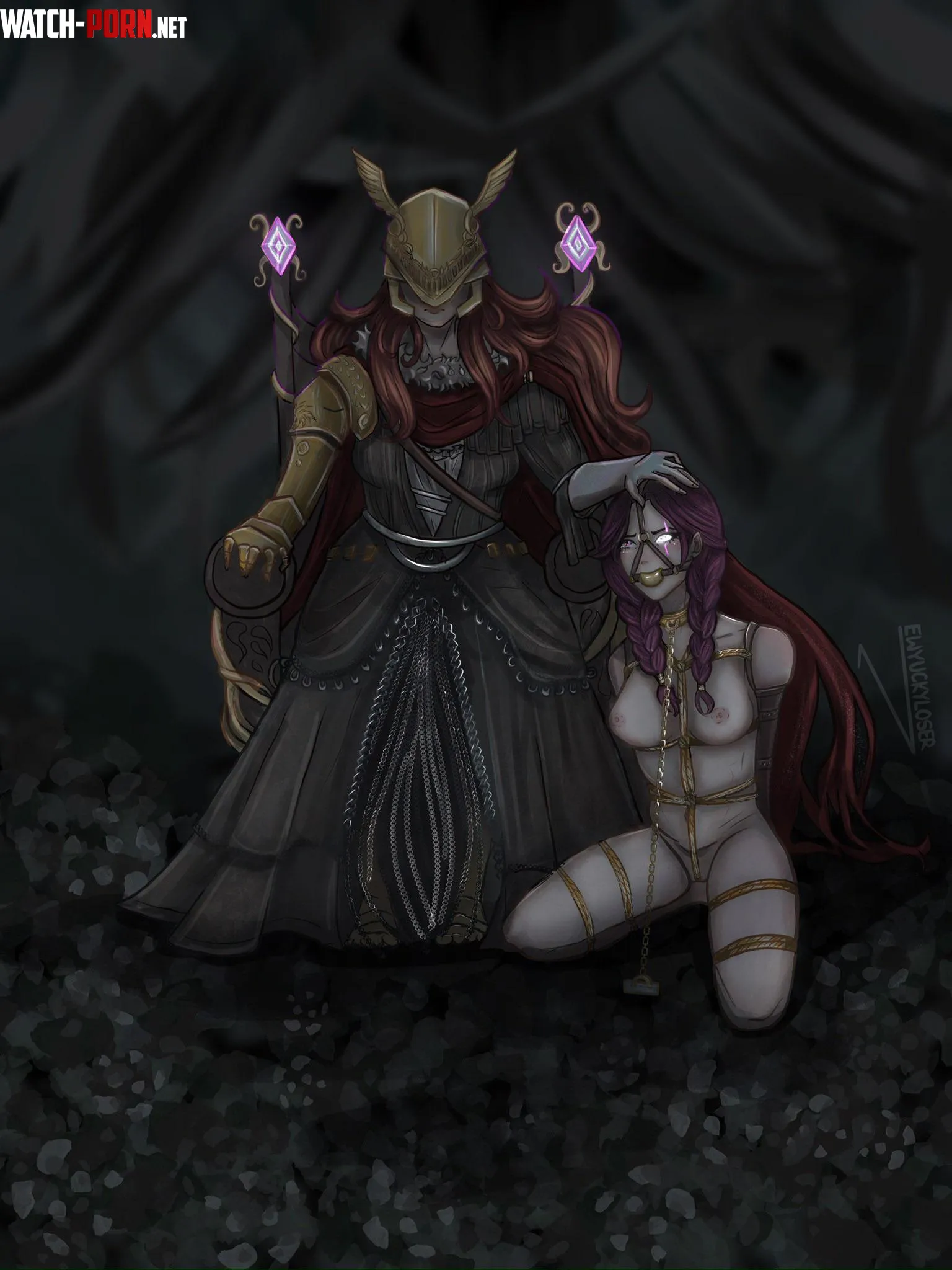 She was no match for the blade of Miquella by Wabbolo