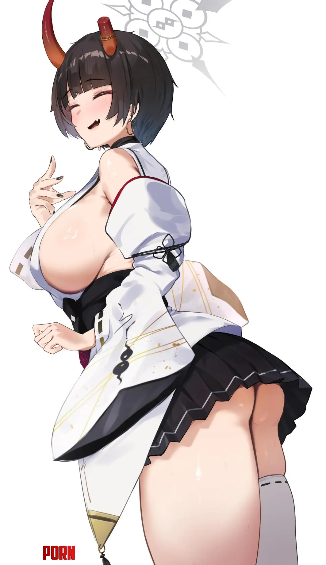 Amachi's thicc thighs (HAIKEIyu) [Blue Archive] by Level-Ad5048