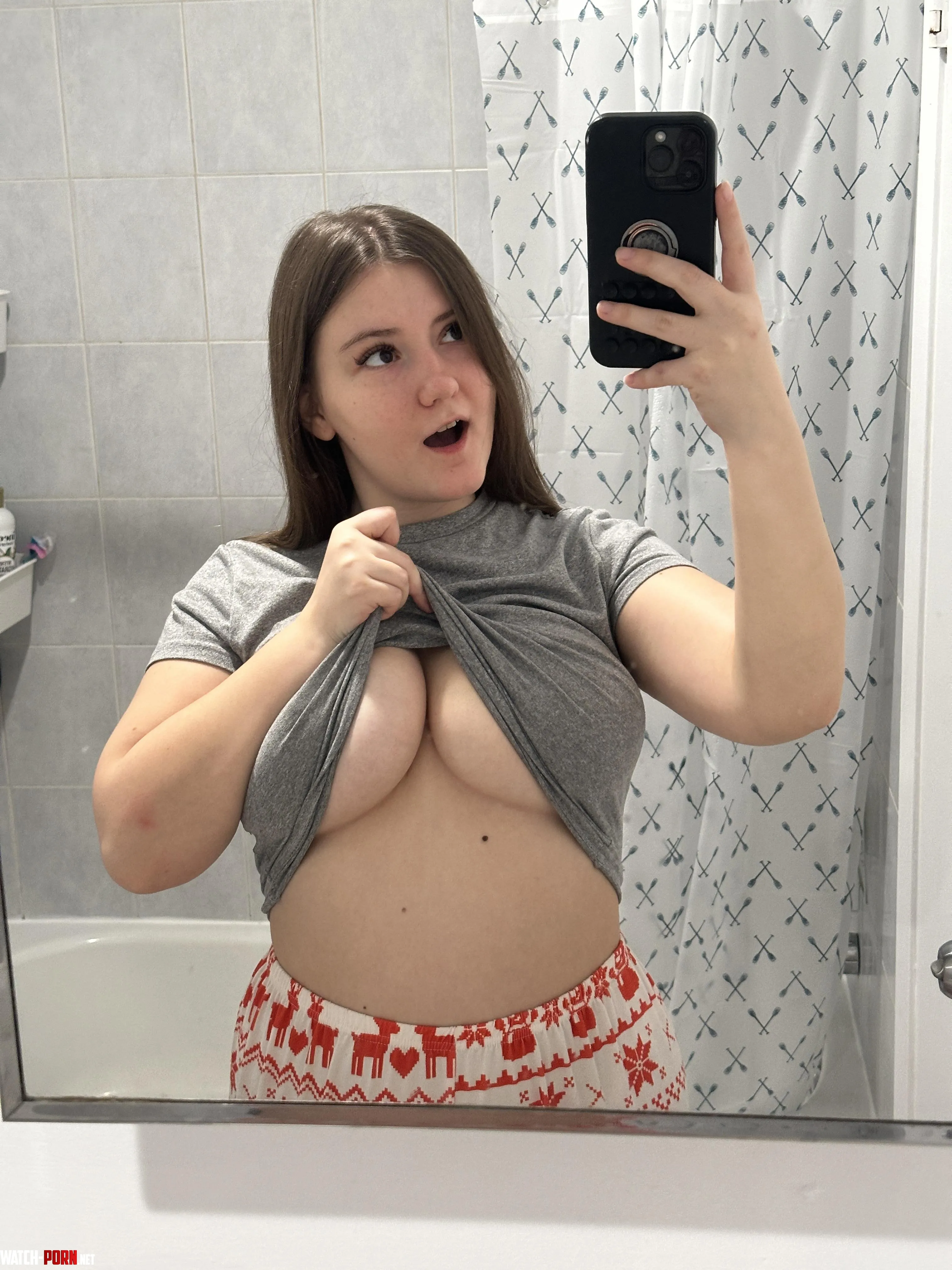 My beautiful natural boobs by flash_babe