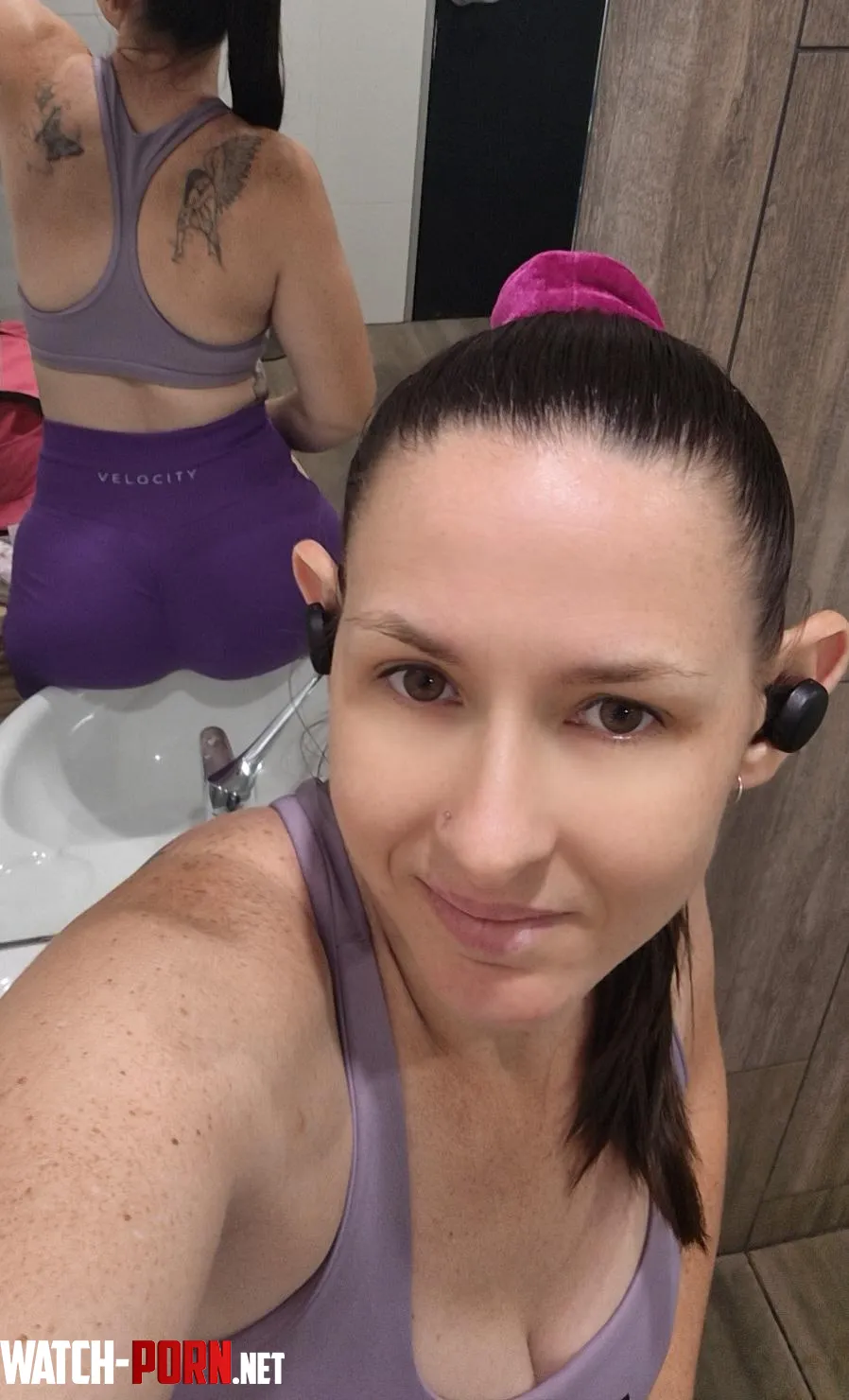 Dark hair, dangerous curves by gymgal_5