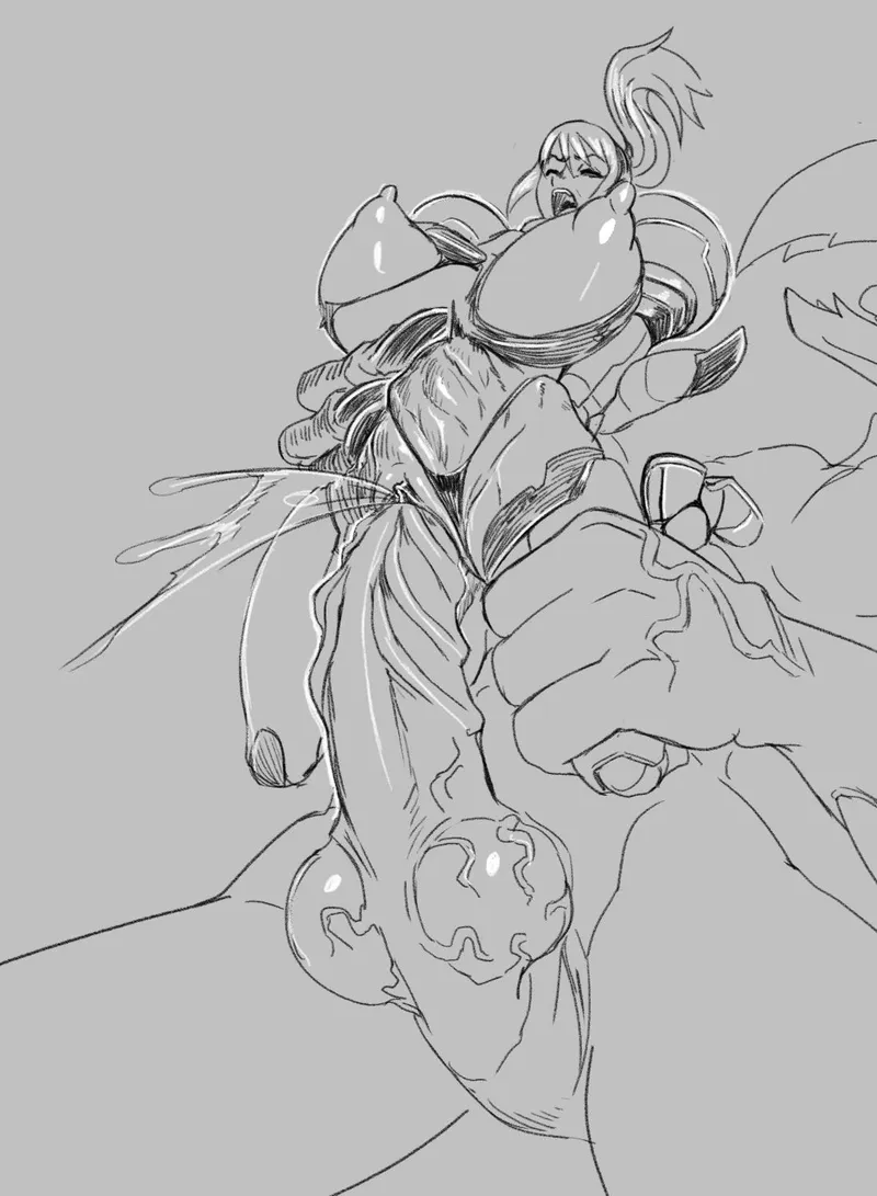 Thumbnail Ridley's Encounter with Samus in Metroid's MonsterMen World by beelord25