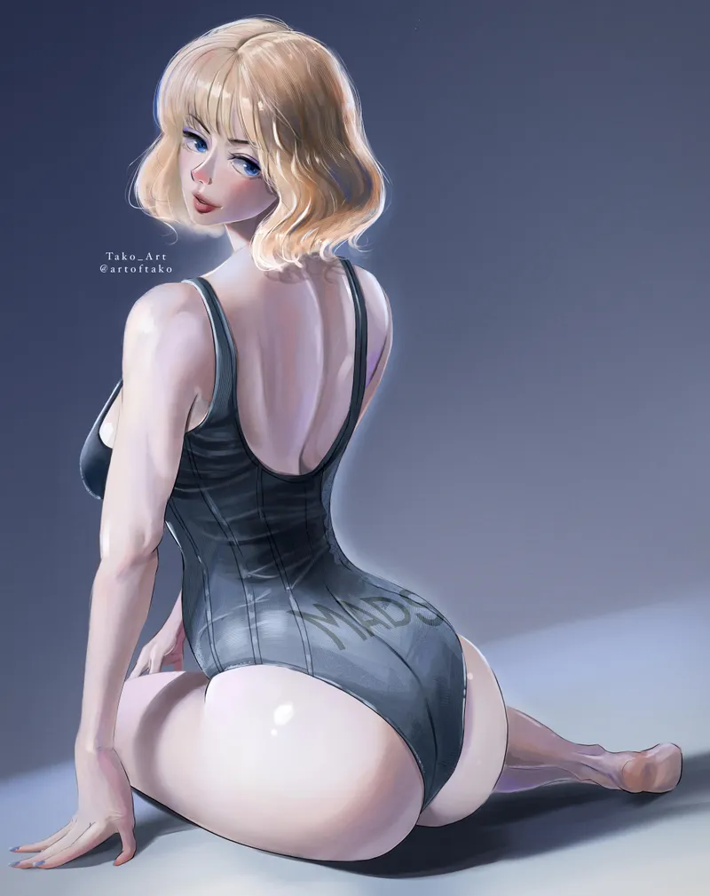 Thumbnail tako_at Presents their Drawing of Stussy in Funpiece Category