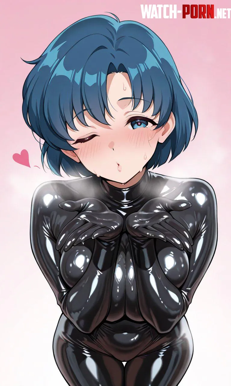 Latex Mercury [Sailor Moon] by WoolsonDaSheep