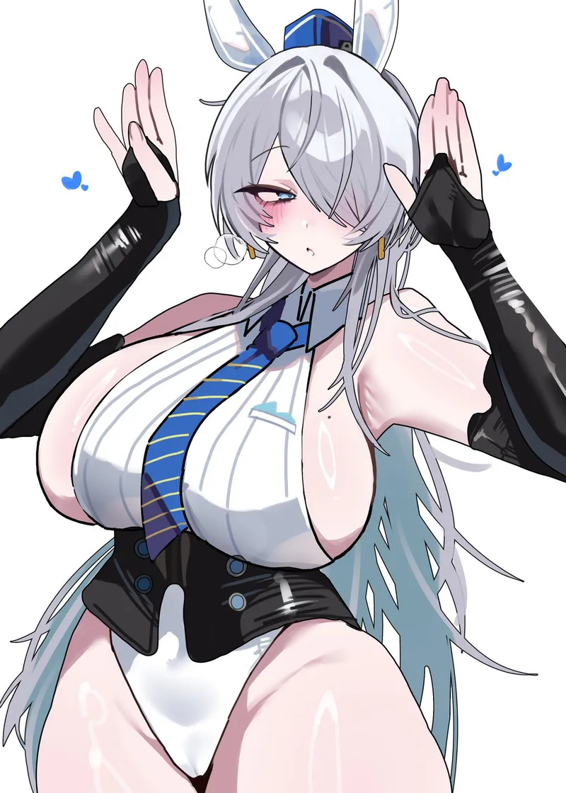 Thumbnail animebodysuits Unveiled: Bunny Brid in Goddess of Victory by llamanatee