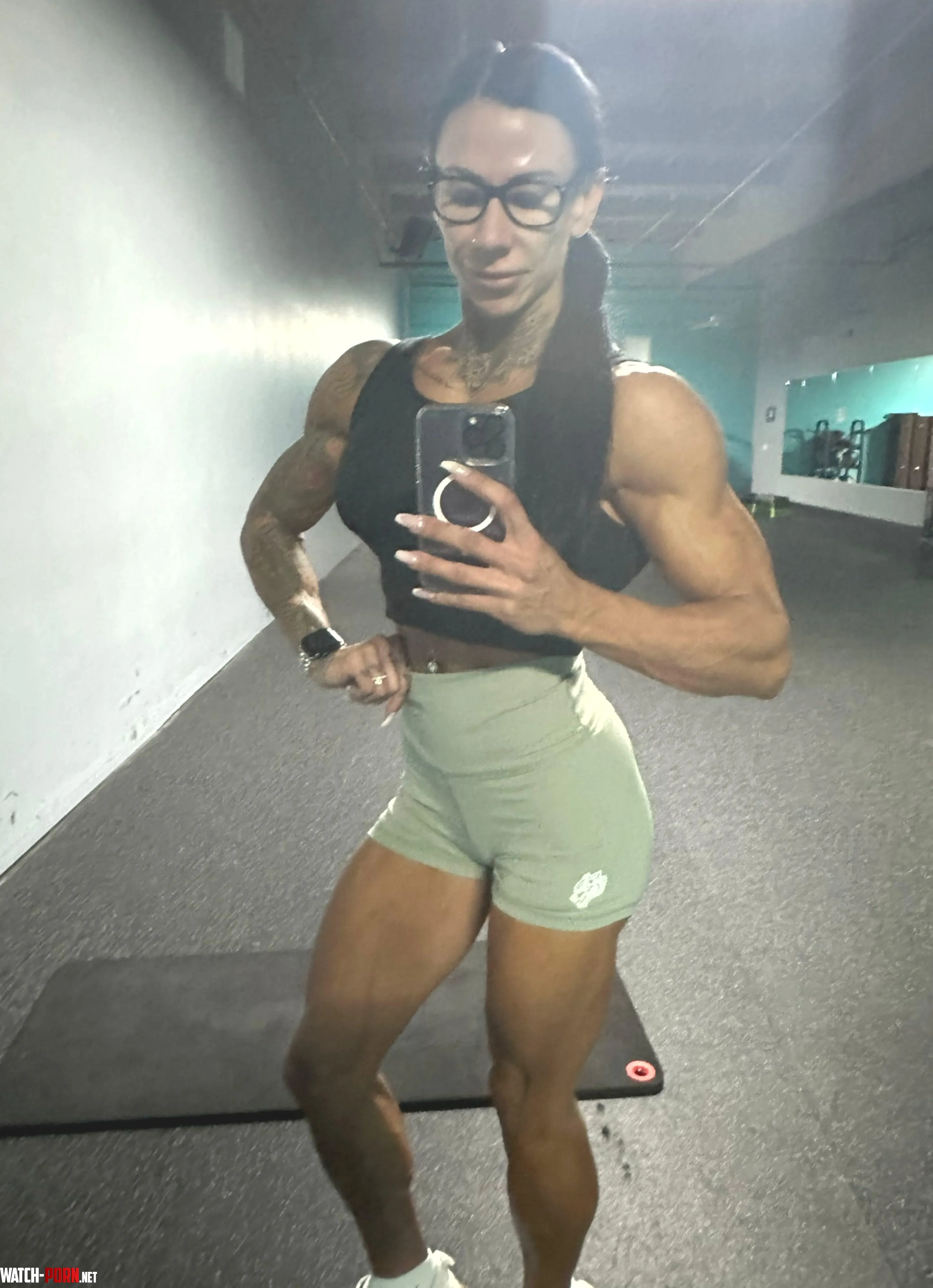 ready for a muscle mommy with specs? by gymgirlfriend