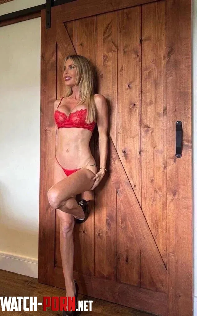 I love wearing heels with lingerie by kimboslice-23