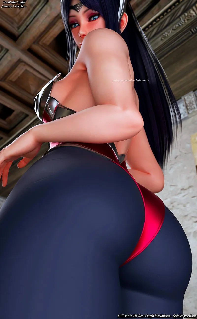 Thumbnail GladArachnid387 Presents 'Irelia Pinup Tease' - Rule34LoL
