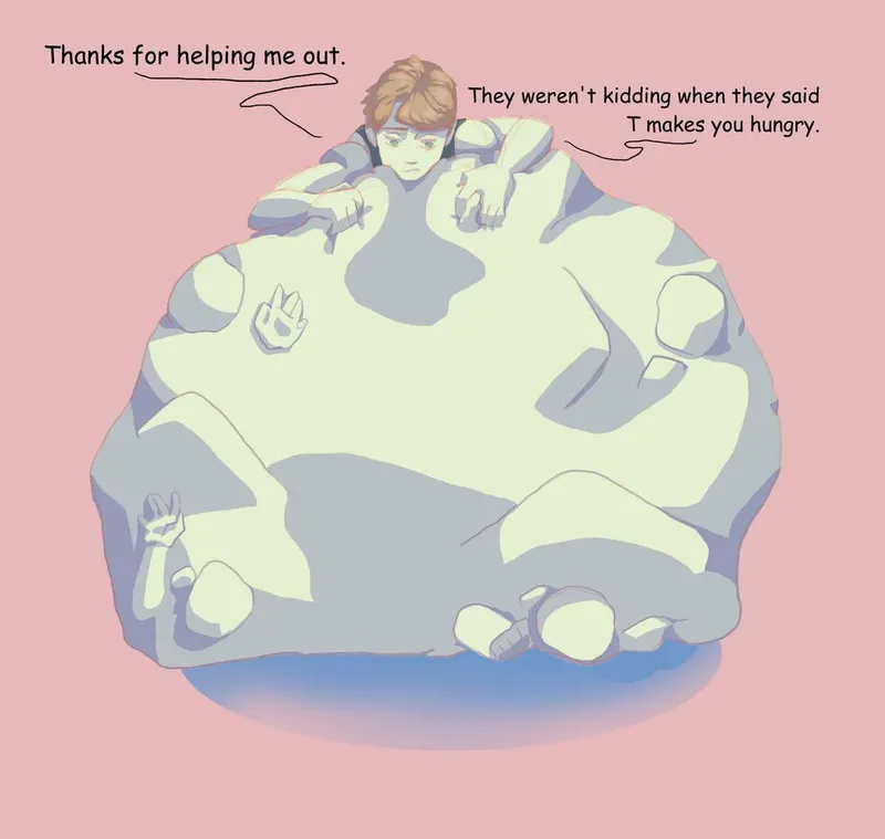 Thumbnail Unveiling a Trans Man's Appetite in an Engaging Story by BusinessSuitCorvid