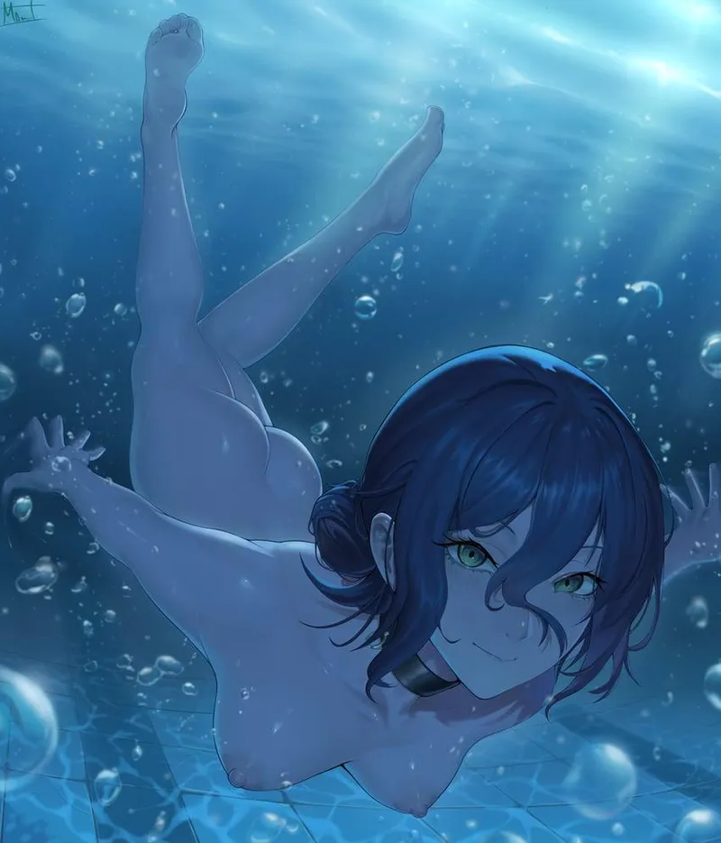 Thumbnail Original_Sea_6854 Presents: Below Water from Chainsaw Man in hentai