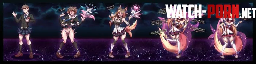 magic girl transformation by Lae2137