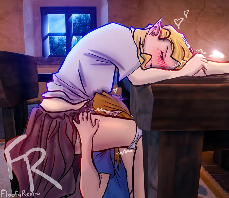 Thumbnail Legendary Romance: Link and Zelda's Intimate Connection by Floofy_Ren