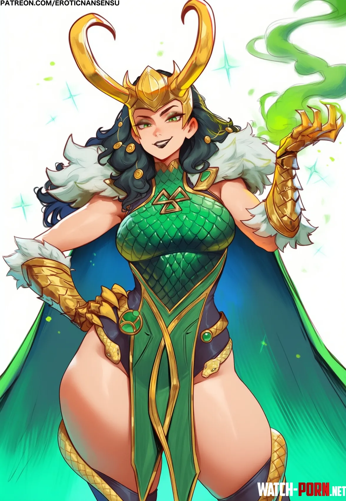 Lady Loki (Erotic Nansensu) [Marvel Rivals] by Poke-Oji