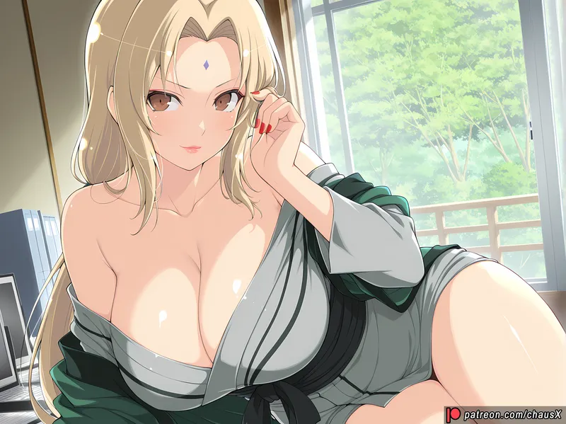 Thumbnail Tsunade from Naruto: Alluring ChausX by Mindless-Roll5324 | OppaiLove