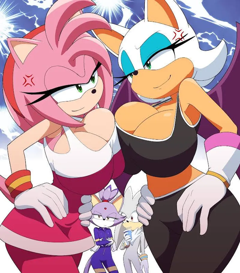 Thumbnail Amy vs Rouge: A Comparison of Attributes by Kojiro-Brushard