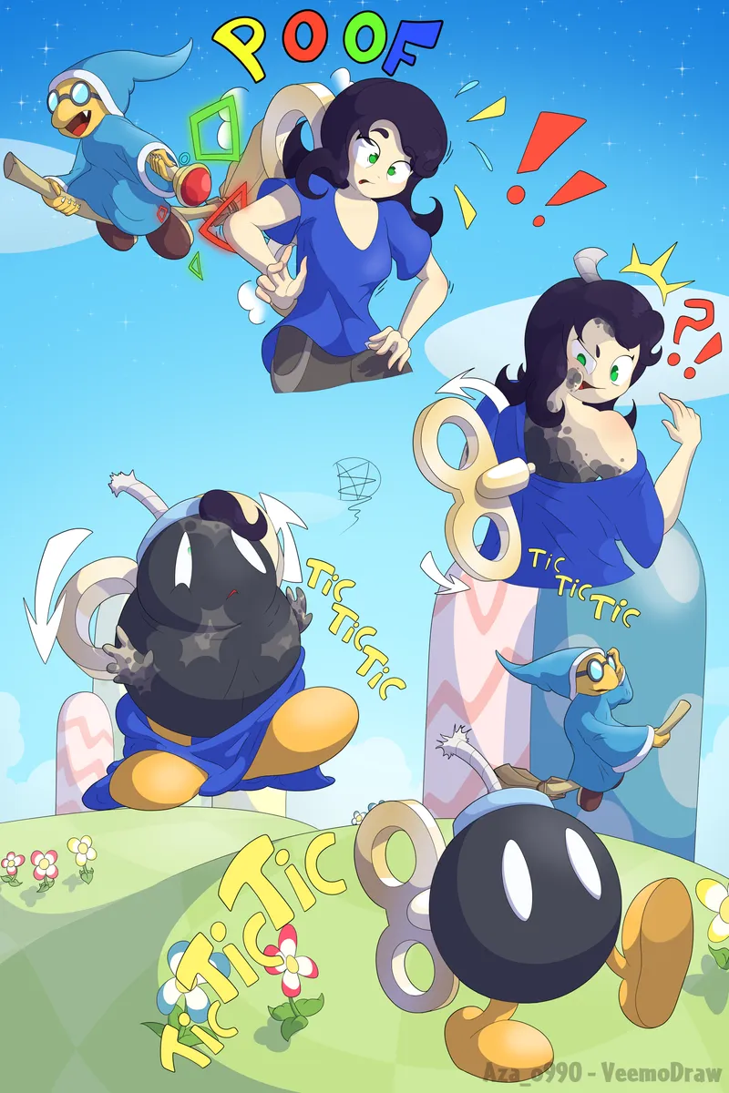 Thumbnail Bob-omb TF Comic [OC] - Transformation