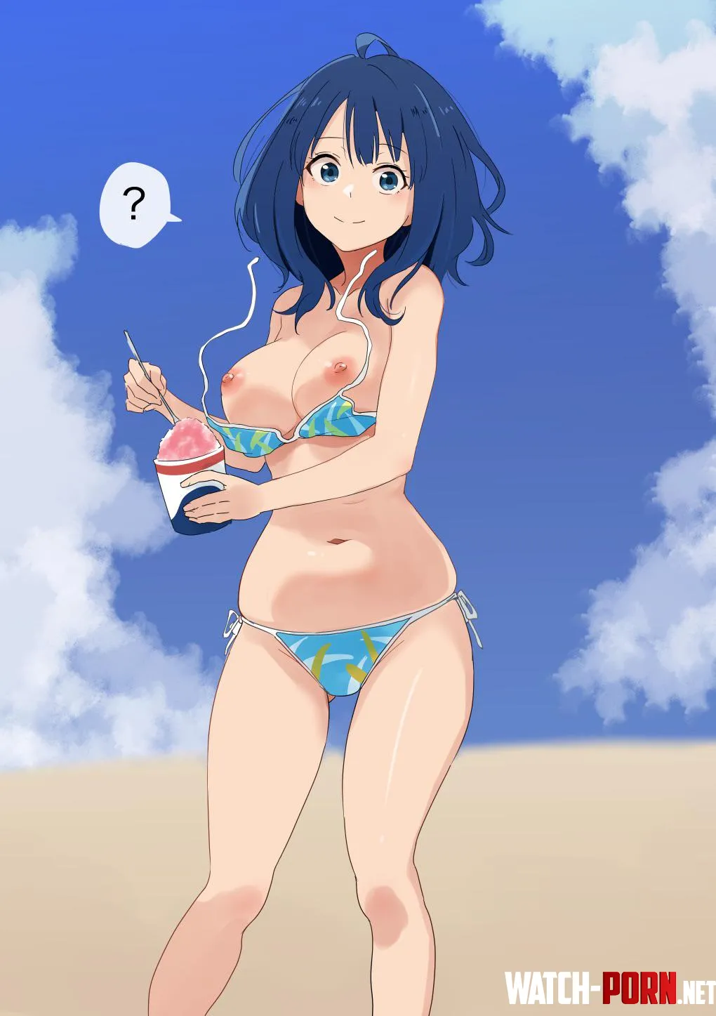 Losing heroine loses her top (sarura) [Makeine: Too Many Losing Heroines] by ENFanatic