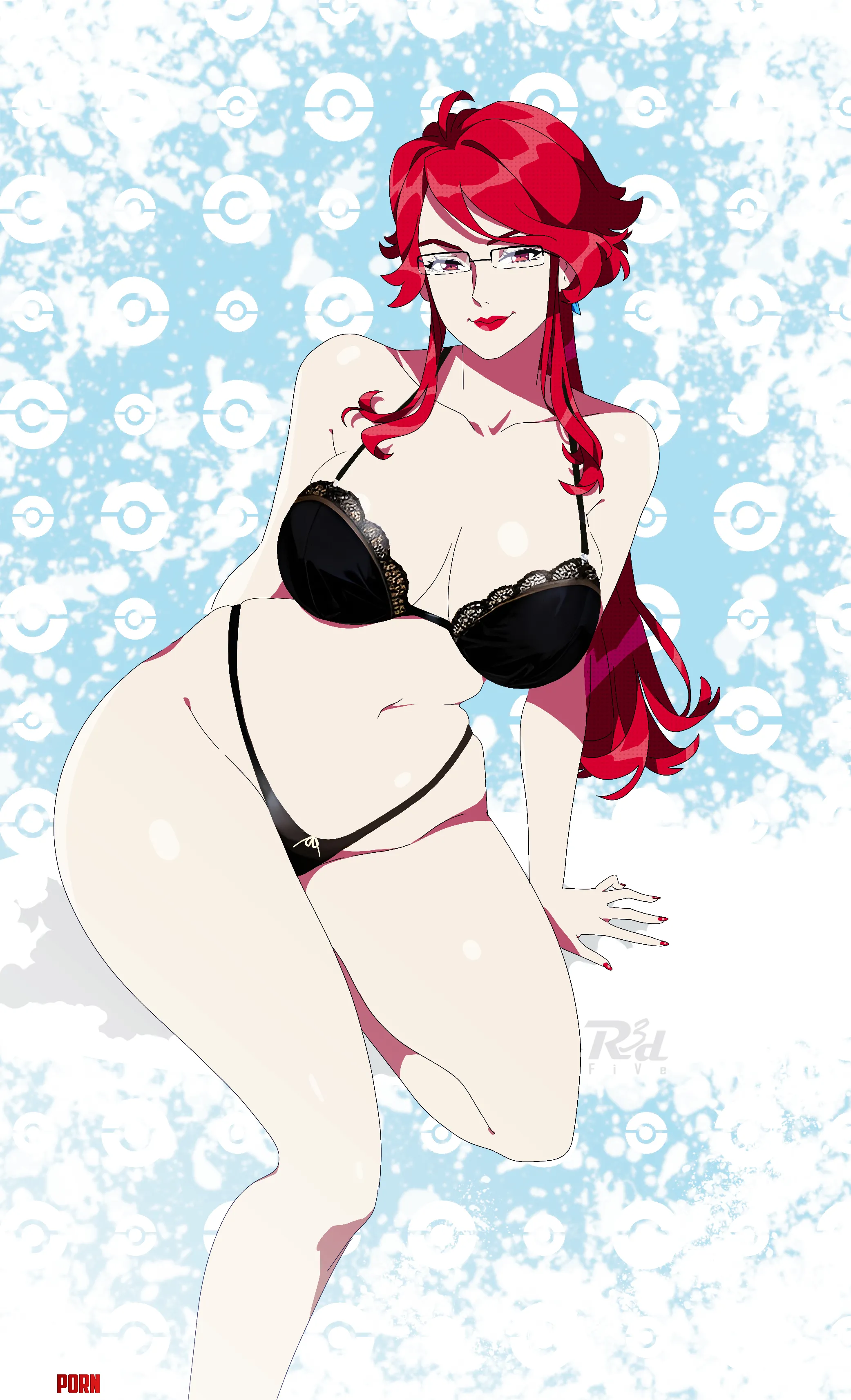 Lingerie Lorelei [Pokemon] by Terran117