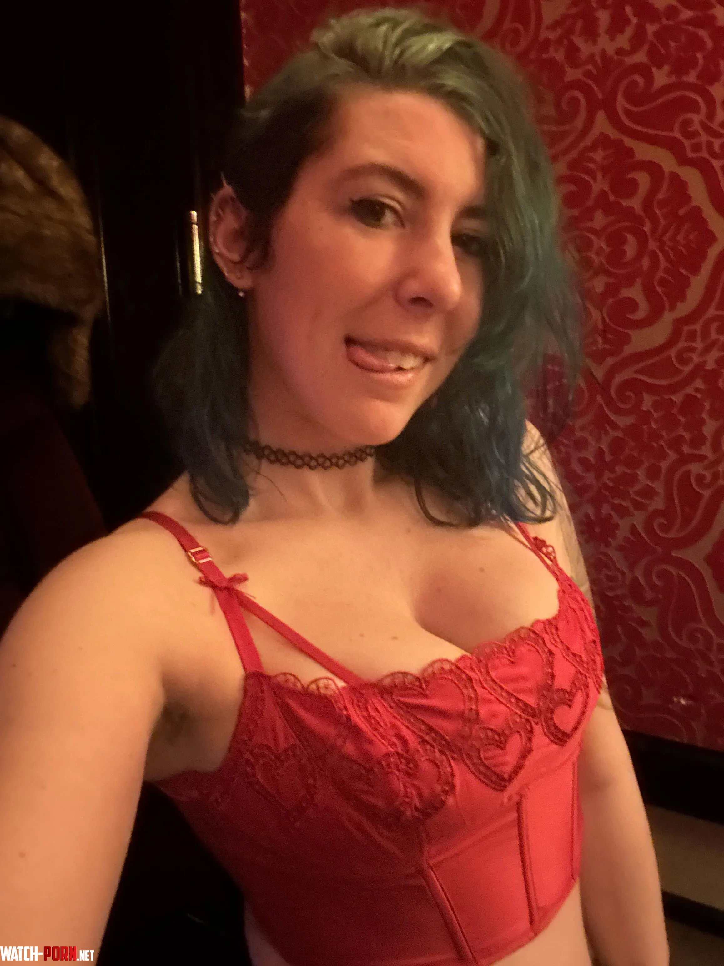 Cleavage and hearts by sirenskiss3