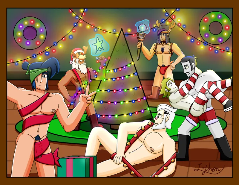 Thumbnail Christmas Drawing of Brawl Stars by Impossible_Singer436